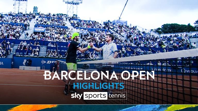 Jacob Fearnley vs Roberto Carballes Baena | Barcelona Open highlights