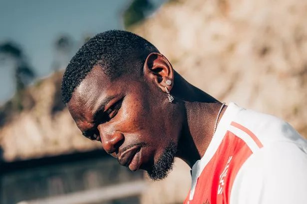 Paul Pogba at his Monaco unveiling