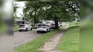 1 shot in Dayton neighborhood; Large police presence on scene
