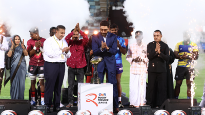 GMR Rugby Premier League kicks off with grand opening as India’s top players unveil trophy