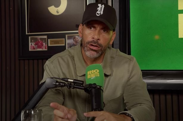 Rio Ferdinand speaking in 2025