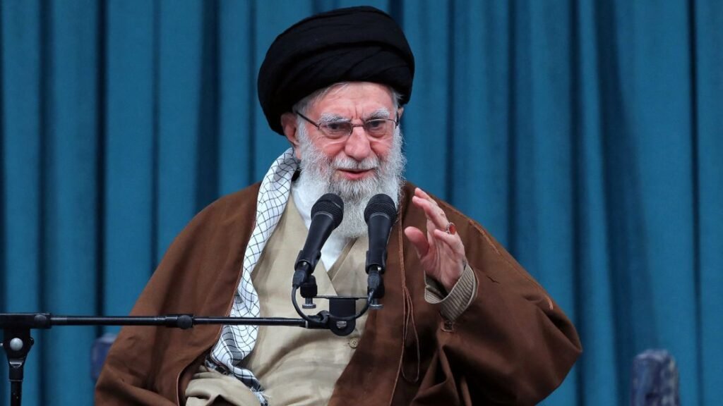 Iran's Supreme Leader Ayatollah Ali Khamenei speaks in Tehran, Iran, January 1.