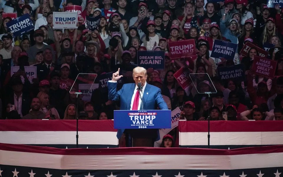 Donald Trump Madison Square Garden rally October 2024