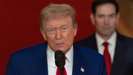 Iran must make peace or 'future attacks will be far greater', Trump says in address - video