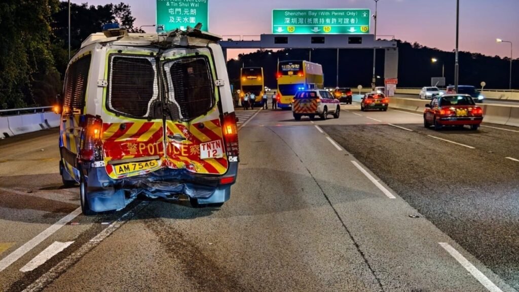 Critically injured Hong Kong officer ‘did what he needed to do’: police chief