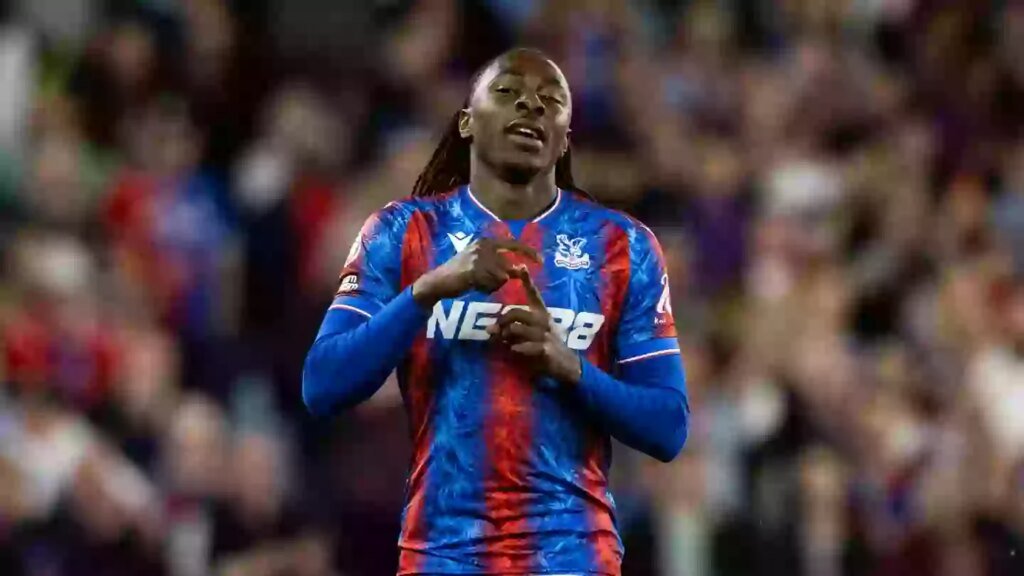 Eberechi Eze has a release clause of around £68 million in his Crystal Palace contract. Image credit: Getty