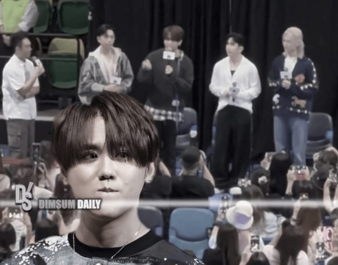 Keung To appears at a public event after near-drowning incident