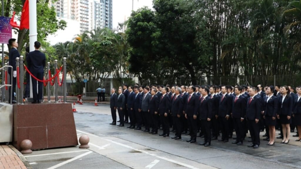 Beijing’s national security chief in Hong Kong warns of ‘danger’ even in times of peace