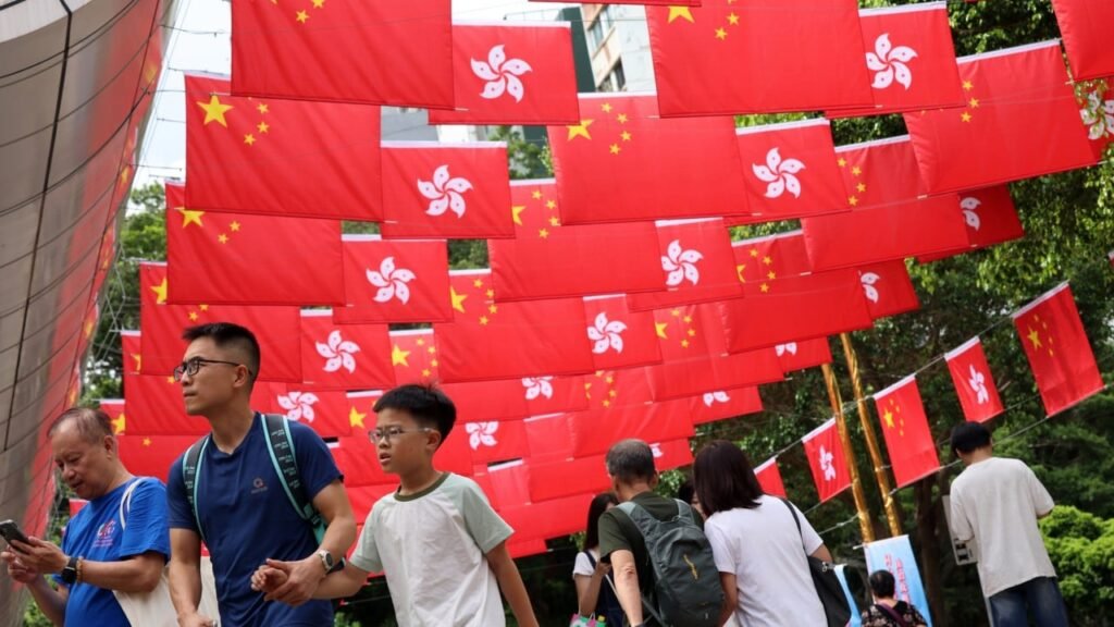 Hong Kong in ‘critical stage of opening new chapter’, Beijing liaison chief says