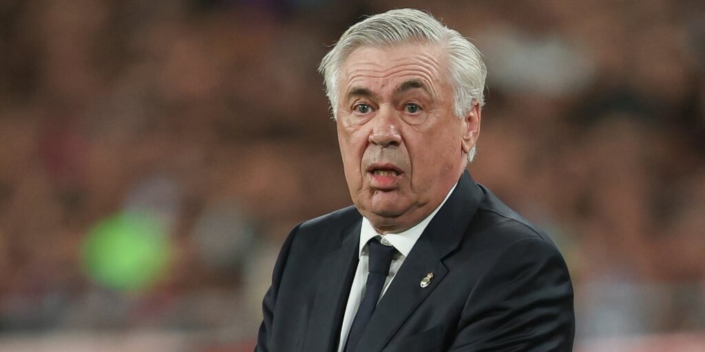 Real Madrid manager Carlo Ancelotti