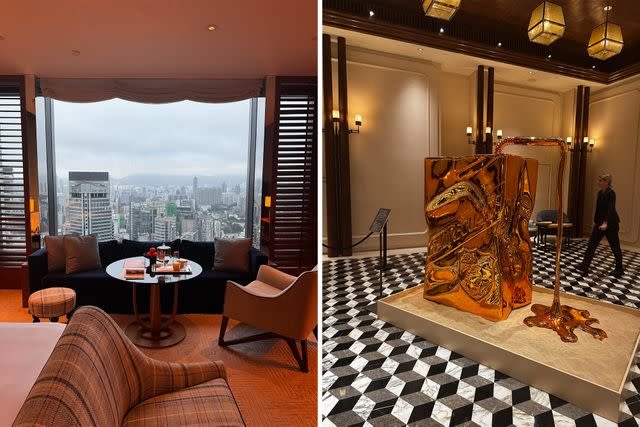 Taylor McIntyre/Travel + Leisure Scenes inside the Rosewood Hong Kong.