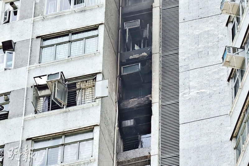 翠林邨單位疑電器短路起火 逾百人疏散 4人不適送院 - 20250625 - 港聞 - 每日明報