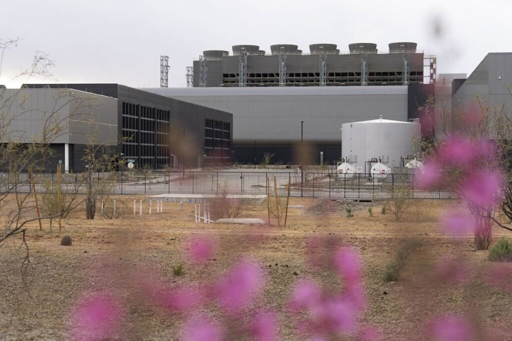 The Taiwan Semiconductor Manufacturing Company fabrication plant in Phoenix, Arizona.