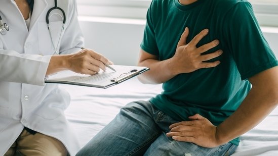 Heart complications are one of the leading health concerns in men.(Shutterstock)