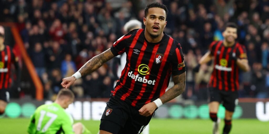 Bournemouth's Justin Kluivert 