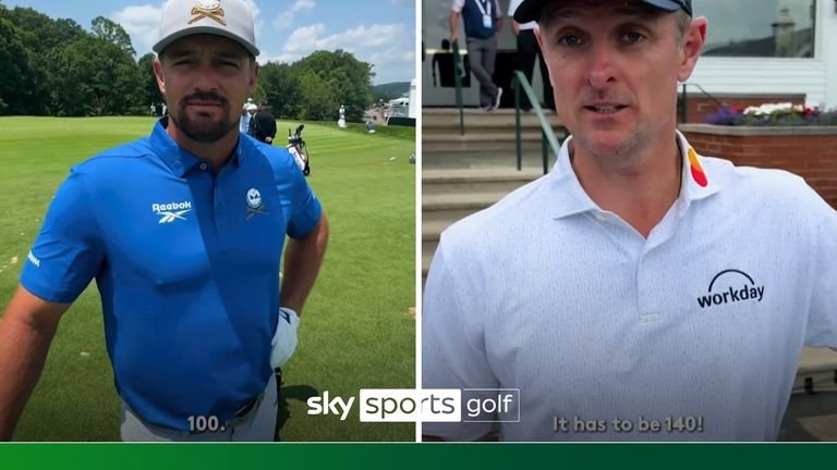 Bryson DeChambeau and Justin Rose were among those to give their thoughts on how an amateur would fare at the notoriously difficult Oakmont course used at this week's US Open.