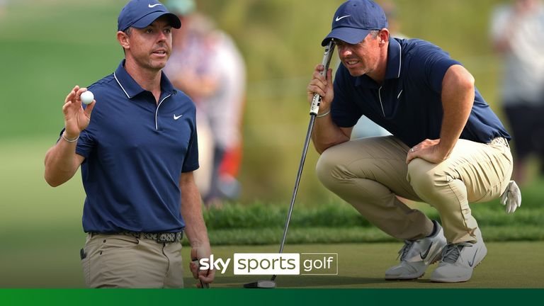 RORY MCILROY ROUND TWO US OPEN