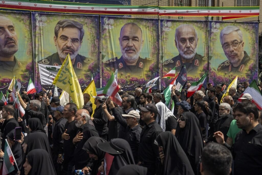 Tehran Iran funeral