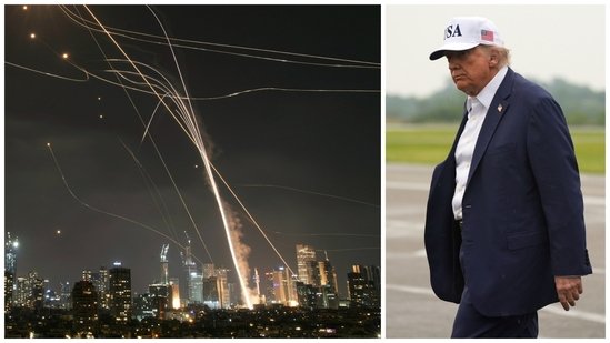 Trump said there will soon be peace, soon between Israel and Iran(AP photos)