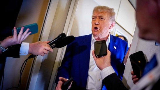 Donald Trump said that he told Vladimir Putin to help in ending the war in Ukraine instead. (AFP)