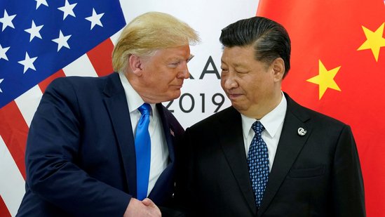 US President Donald Trump with China's President Xi Jinping (Reuters)