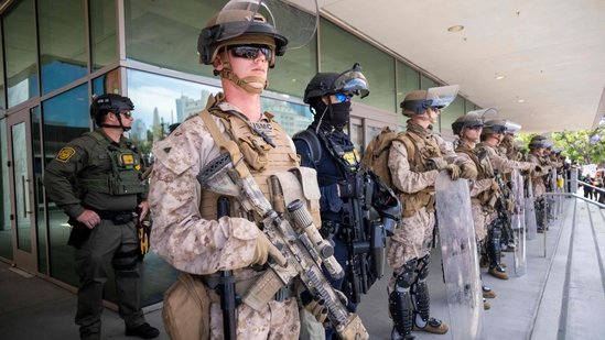 Police departments across the US said that they were deploying additional forces to religious, cultural, and diplomatic sites in their cities. (AFP)