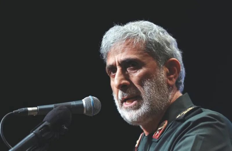 BRIGADIER-GENERAL Esmail Qaani, the head of the Revolutionary Guards Quds Force. T (credit: WEST ASIA NEWS AGENCY/REUTERS)