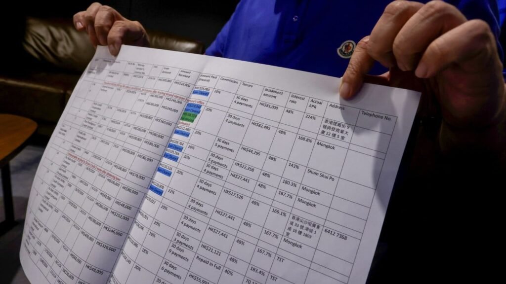 ‘Mentally debilitating’: Hong Kong couple faces threats, harassment from loan sharks