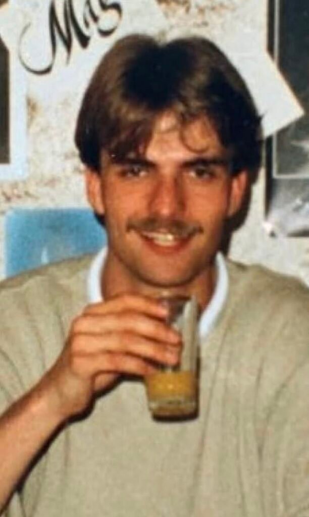 Jurgen Klopp shared this photo of himself as a 17-year-old on his Instagram page