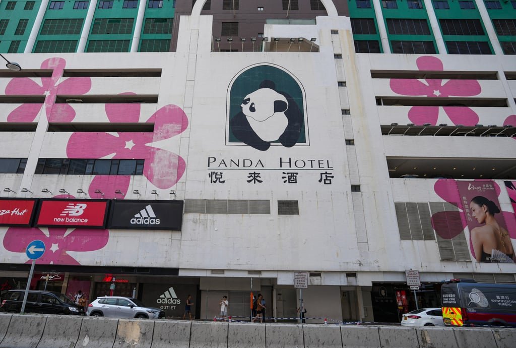 The Panda Hotel is the largest hotel in Tsuen Wan. Photo: May Tse