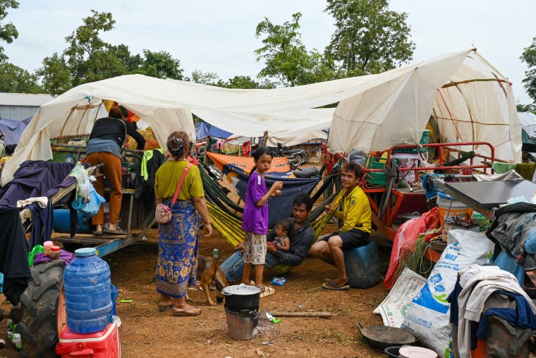 Image: CAMBODIA-THAILAND-BORDER-CONFLICT