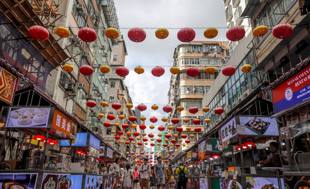 Temple Street in Yau Ma Tei is one of Hong Kong’s top tourist attractions. Photo: Xiaomei Chen