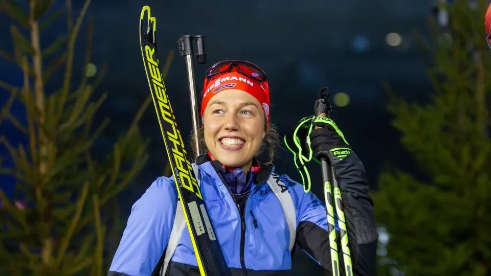 Laura Dahlmeier retired in 2019. - TF-Images/DeFodi Images/Getty Images