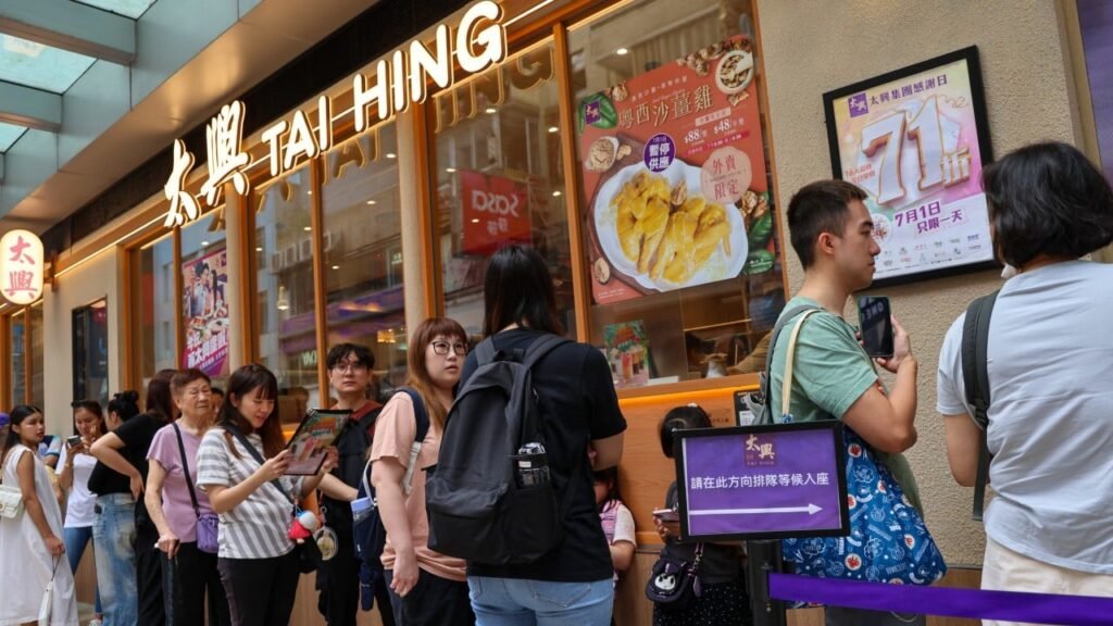 10% year-on-year sales boost expected for Hong Kong eateries on handover holiday
