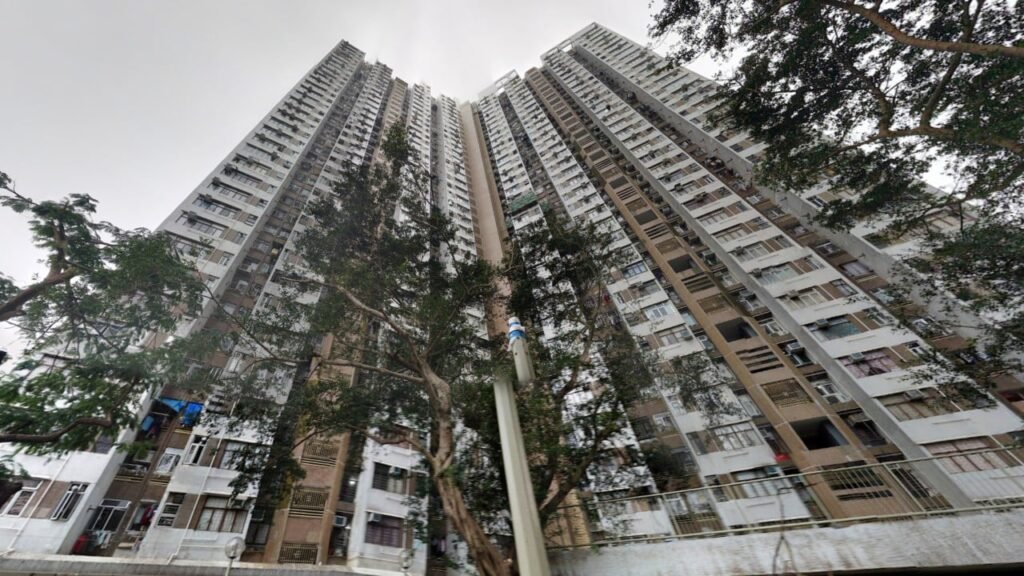 Bottle of corrosive liquid thrown from Hong Kong public estate injures couple