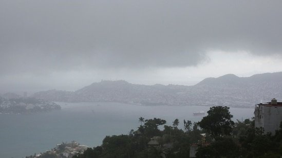 A view shows a cloudy sky as tropical storm Flossie moves along the Pacific coast, in Acapulco, Mexico(REUTERS)