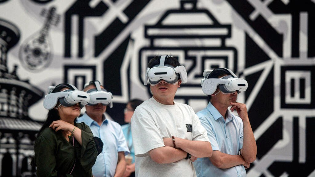 חוויית VR במרכז האקספו בהנגז'ו