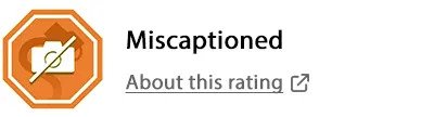Rating: Miscaptioned