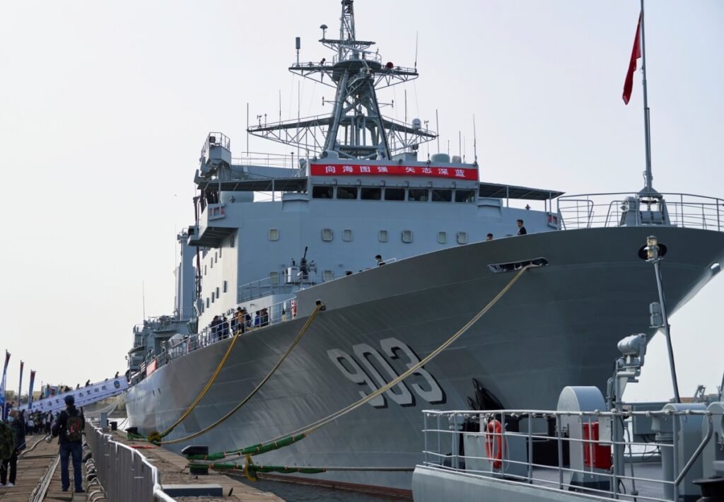 Chinese Type 903A Replenishment Ship CNS Kekexilihu