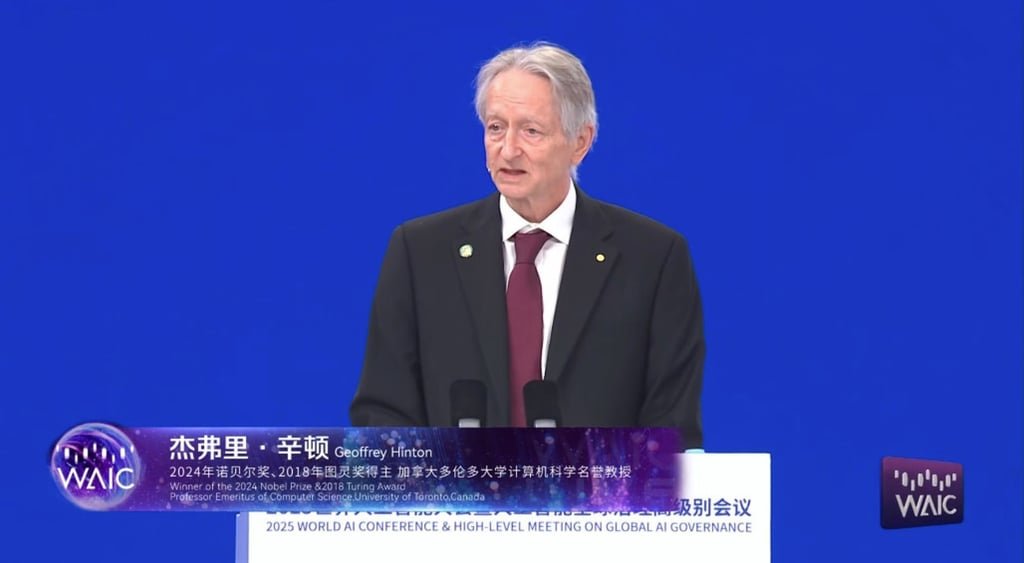 AI pioneer Geoffery Hinton proposes “an international community of AI safety”. Photo: Handout