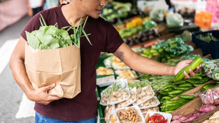 Eating plant-based foods can help heart health, said Dr. Nour Makarem of Columbia University.