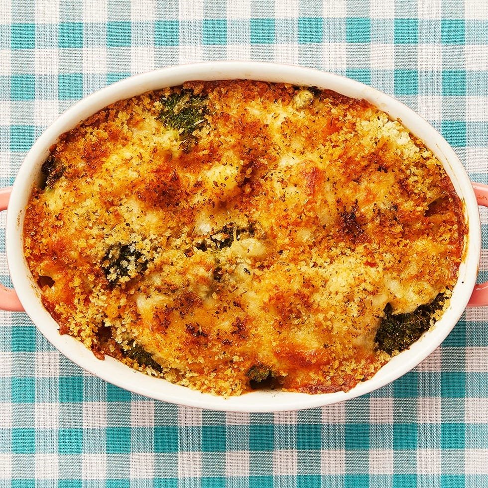 healthy broccoli cauliflower casserole