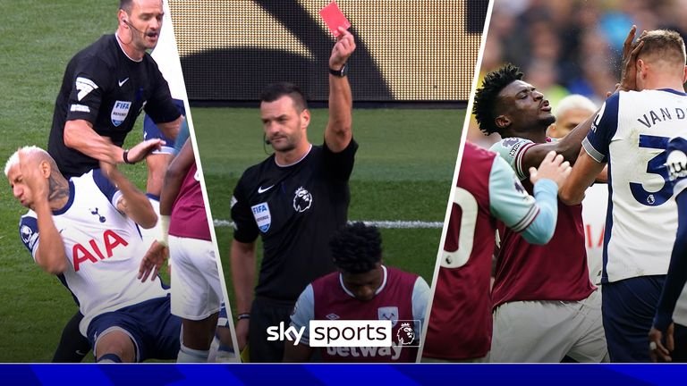 KUDUS RED CARD AND AGGRO VS SPURS THUMB