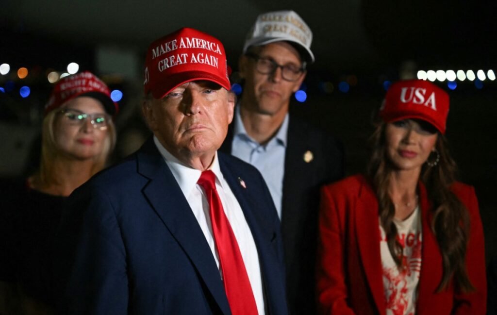 US President Donald Trump