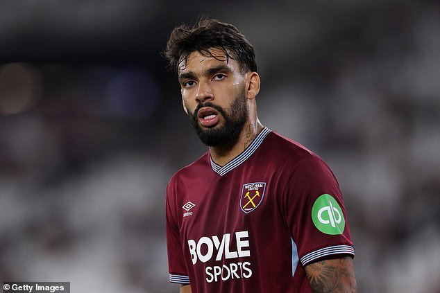Tottenham and Aston Villa are keeping tabs on West Ham midfielder Lucas Paqueta