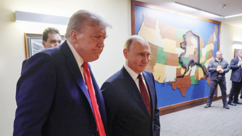 Inmerso en negociar con Putin para llevar el alto el fuego a la guerra en Ucrania y en fijar aranceles a más de medio mundo, Donald Trump todavía no ha definido su política espacial ni ha nombrado un nuevo responsable de la NASA - PHOTO/Kremlin
