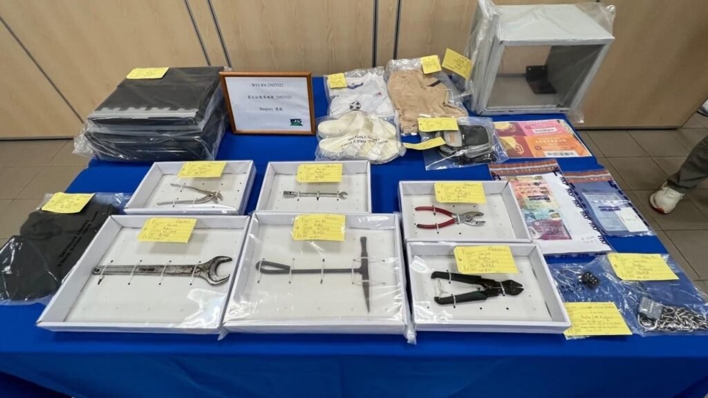 Man arrested over burglary of Hong Kong restaurants, bakery amid extreme weather