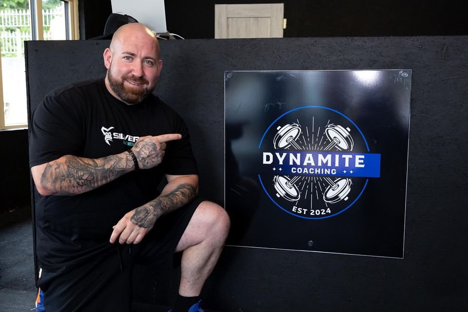 Dillon Doyle from Adamstown photographed at the opening of his new gym Dynamite Coaching at Raheen, New Ross. Photo; Mary Browne