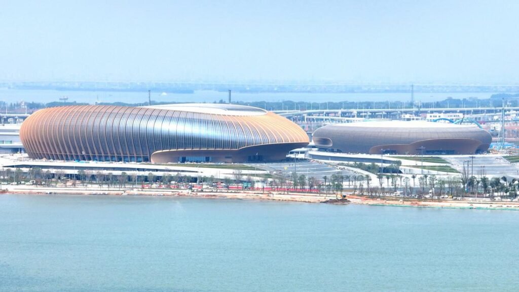 Guangzhou's Greater Bay Area sports center debuts