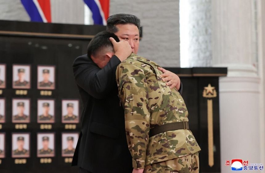 At the ceremony in Pyongyang on August 21, Kim praised soldiers who had returned from Russia, according to North Korean state media